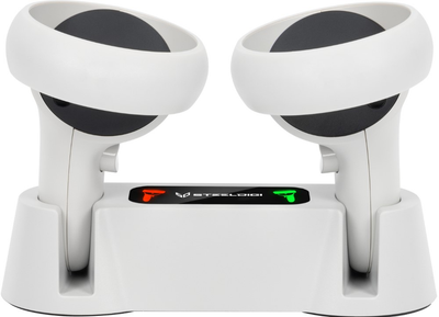 Зарядний пристрій Steeldigi для контролерів Oculus Quest 2 Smoke Maraca (OC-DC01W)