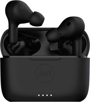 Słuchawki JAYS t-Seven Earbuds Black (7350033656259)