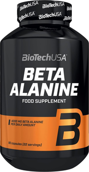 Aminokwasy Biotech Beta-Alanina 4000 mg 90 kapsułek (5999076234189)