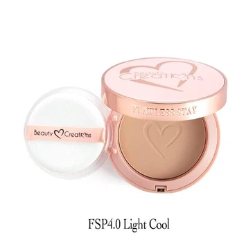 Пудровая основа для лица Beauty Creations Flawless Stay Powder foundation - 4.0 Light Cool