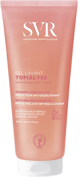 Очисний гель для обличчя і тіла SVR Topialyse Gel Lavant для сухої та чутливої шкіри 200 мл (3662361001880)