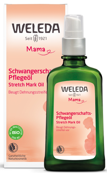 Олія для профілактики розтяжок Weleda Mama Stretch Mark Massage Oil 100 мл (4001638500777)