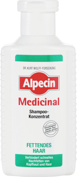 Шампунь-концентрат для чоловіків Alpecin Med для жирного волосся 200 мл (4008666206275)