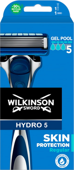 Бритва для гоління Wilkinson Sword Hydro5 Skin Protection Regular зі змінним картриджем (4027800439935)
