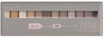 Палетка тіней для повік Lovely Dark Nude Make Up Kit 13 г (5901801611141)
