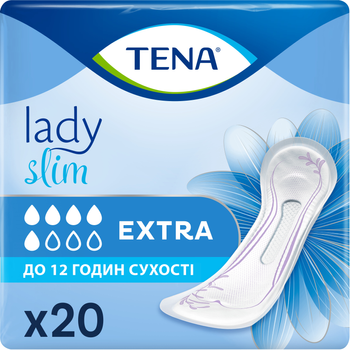 Wkładki urologiczne Tena Lady Slim Extra 20 szt (7322541451299)