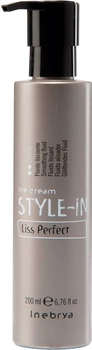 Płyn do prostowania włosów Inebrya Ice Cream Style-In Liss Perfect 200 ml (8033219161141)