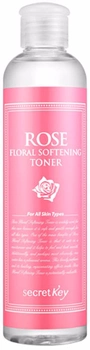 Tonik do twarzy Secret Key Rose Floral Softening Toner z ekstraktem z róży damasceńskiej 248 ml (8809305993183)