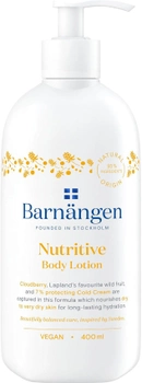 Balsam do ciała Barnangen Nutritive do skóry suchej z maliną moroszką 400 ml (9000101074413)