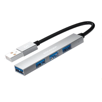 USB-хаб ESSAGER Fengyang 4 in 1 Splitter USB-A port (EHBA04-FY10-P)