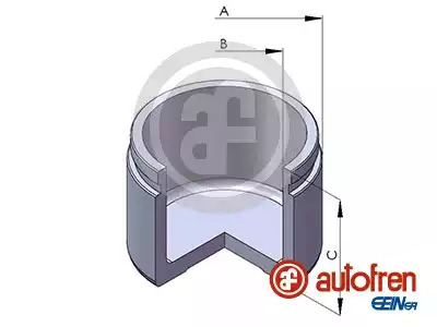 Поршень переднього супорта ACCORD/CIVIC/CR-V (57х53,6мм) 90-02, AUTOFREN (D025225)