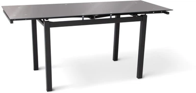 Стол МіксМеблі Венди XS-1025 80 х 80 х 65 см Черный + Черный (А0052125)