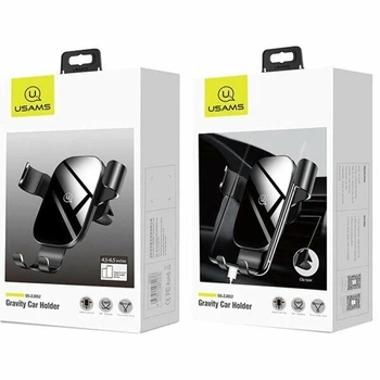Автомобільний тримач USAMS US-ZJ052 Gravity Car - Black