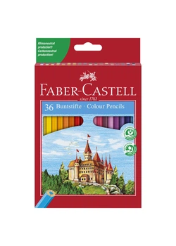 Набір олівців 36 кол. FABER CASTELL Замок та Лицарі (120136) 7891360580041