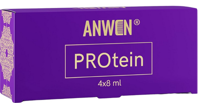 Ампули для волосся Anwen Protein протеїнове лікування 4 x 8 мл (5907222404553)