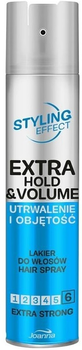 Лак для волосся Joanna Styling Effect Hair Spray для збільшення об'єму 250 мл (5901018018887)