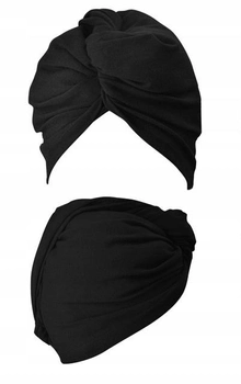 Turban do włosów Anwen Wrap It Up Czarny (5907222404416)