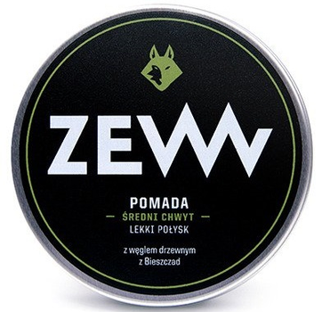 Pomada do włosów Zew for Men z węglem drzewnym z Bieszczad 100 ml (5906874538517)