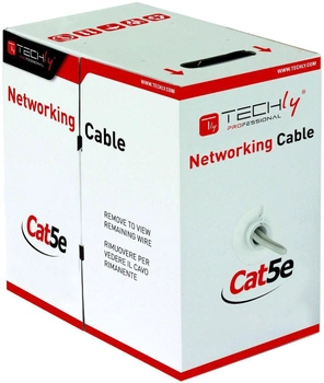 Kabel Techly Cat 5e U/UTP 305 m White (8054529025640)