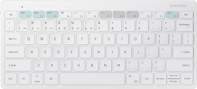 Бездротова клавіатура Samsung Smart Keyboard Trio 500 White (UKR)