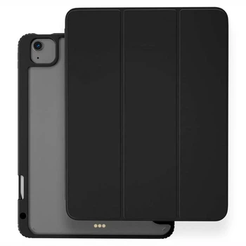Чехол книжка Blueo Apple APE Leather Case для Apple iPad Pro 11'' 2018 2019 2020 2021 2022 (A12Z Bionic M1 M2) / Air 4 10.9" Air 4 / 5 10.9" 2020 2021 2022 / Air 2024Black