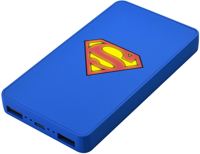 УМБ Emtec Powerbank Superman 5000 mAh Blue (ECCHA5U900DC01)