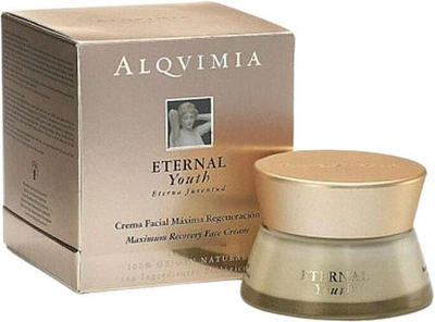 Відновлювальний крем для обличчя Alqvimia Eternal Youth Maximum Recovery антивіковий 50 мл (8420471010469)
