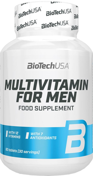 Witaminy Biotech Multivitamin for Men 60 tabletek (5999076245697)