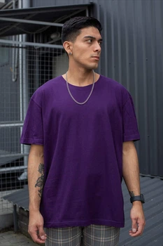 Оверсайз Футболка Without Great 24 2XL/3XL Purple
