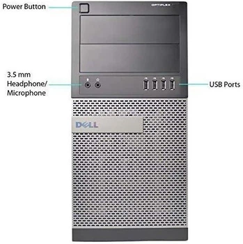 Комп'ютер Dell Optiplex 9020 Tower ( Intel Core i3 - 4130 3.4 GHz , 12 ГБ ОЗУ DDR3 ,SSD 128 ГБ , Windows 10 ) Refurbished