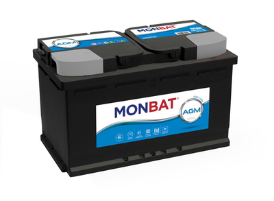 Акумулятор MONBAT AGM - Start/Stop (80AH, 840А EN, правий +)