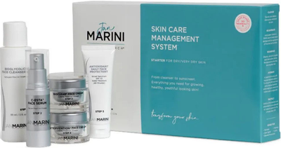 Zestaw do pielęgnacji twarzy Jan Marini do skóry suchej i bardzo suchej 5 produktów (814924011529)