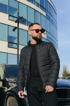 Мужская демисезонная куртка MR2 Intruder 0161 2XL Черный (AT-0161/01 E )