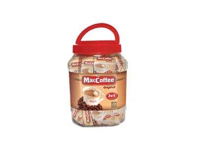 МакКофе MACCOFFEE 1кг 3в1 Оригінал банка 3л