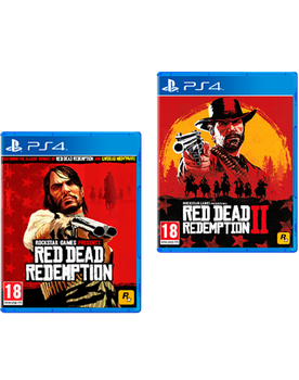 Набор Игра Sony PlayStation 4 Red Dead Redemption Remastered Русские Субтитры + Red Dead Redemption 2