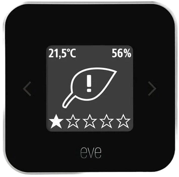 Датчик якості повітря Eve Room температура та вологість (10EBX9901)