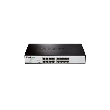 Коммутатор D-Link DGS-1016D/I2A 16xGE, неуправляемый Black