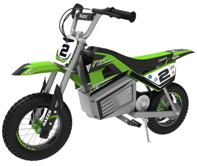 Електромотоцикл Razor SX350 McGrath Supercross Rider Зелений (0845423020804)