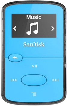 MP3-плеєр SanDisk Clip Jam 8GB Blue (619659187446)