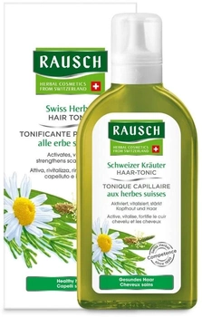 Tonik do włosów Rausch Szwajcarski ziołowy 200 ml (7621500144259)