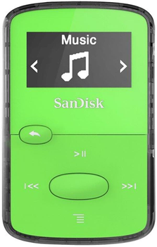 Odtwarzacz mp3 SanDisk Clip Jam 8GB Green (619659187460)