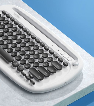 Клавіатура бездротова Remax JP-1 Біла (6954851271451)
