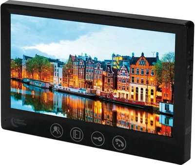 Видеодомофон Light Vision Amsterdam 7" FHD Black (82-00205)