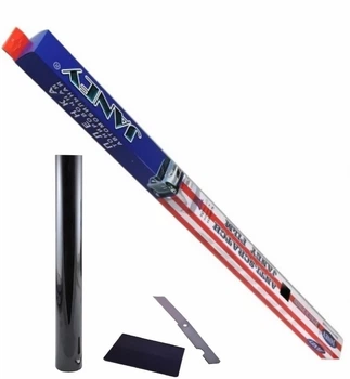 Тонировочная пленка JANEY 1.00 м * 3.00 м Black 35% для тонирования лобового стекла, антицарапиновая