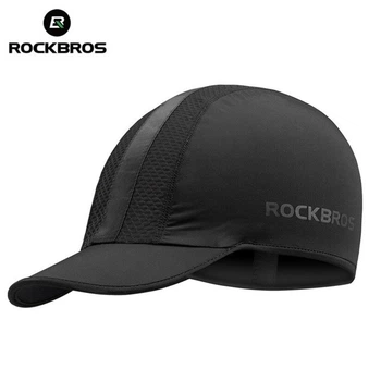 Велосипедная кепка подшлемник ROCKBROS M005 Ice Silk Fabric 52-60см Черный (RB-M005-3918)
