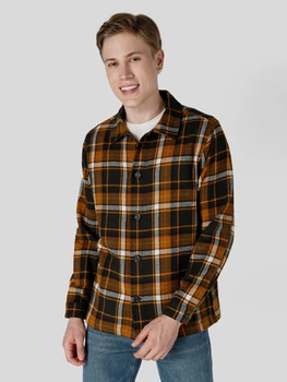 Сорочка бавовняна чоловіча Colin's CL1064802-GRE S Різнобарвна (8683197783752)