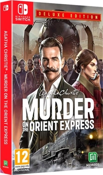 Гра Nintendo Switch Agatha Christie Murder on the Orient Express Deluxe Edition (Картридж) (3701529507571)
