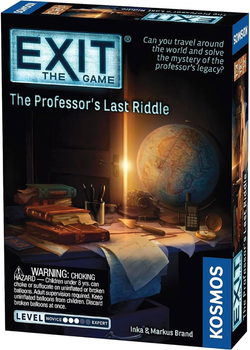 Настільна гра Kosmos Exit The Game The Professor's Last Riddle (0814743018082)