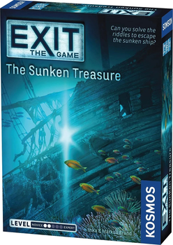 Gra planszowa Kosmos Exit The Game The Sunken Treasure Angielski język (0814743013599)
