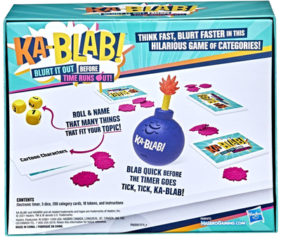 Gra planszowa Hasbro Kablab (5010993919826)